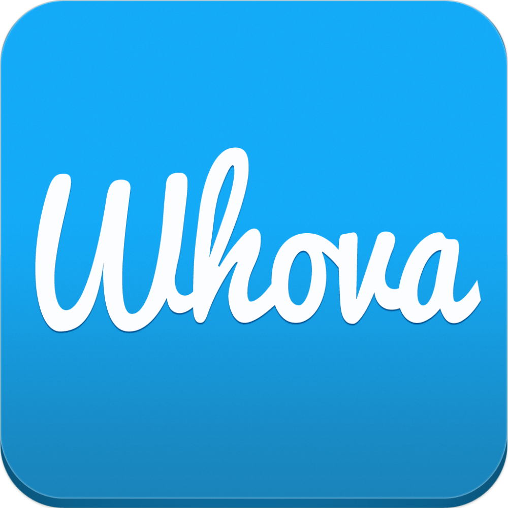 whova logo box