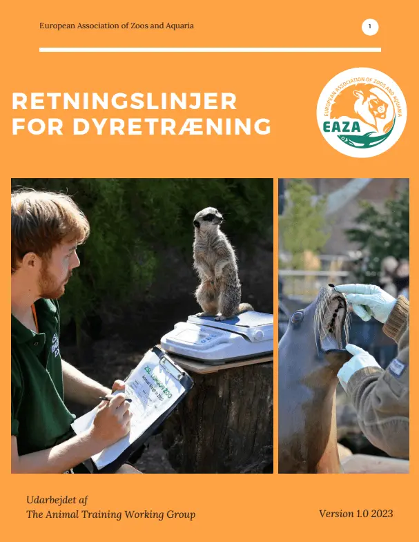 RETNINGSLINJER FOR DYRETRÆNING