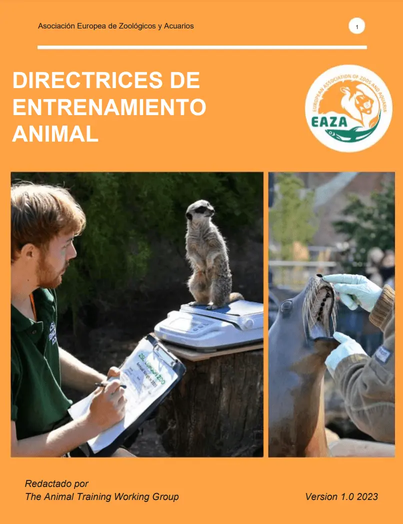 DIRECTRICES DE ENTRENAMIENTO ANIMAL