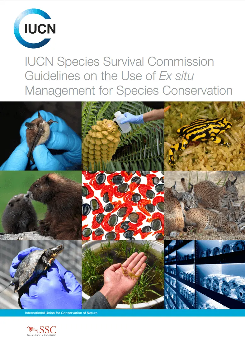Guidelines on the Use of Ex situ Management for Species Conservation