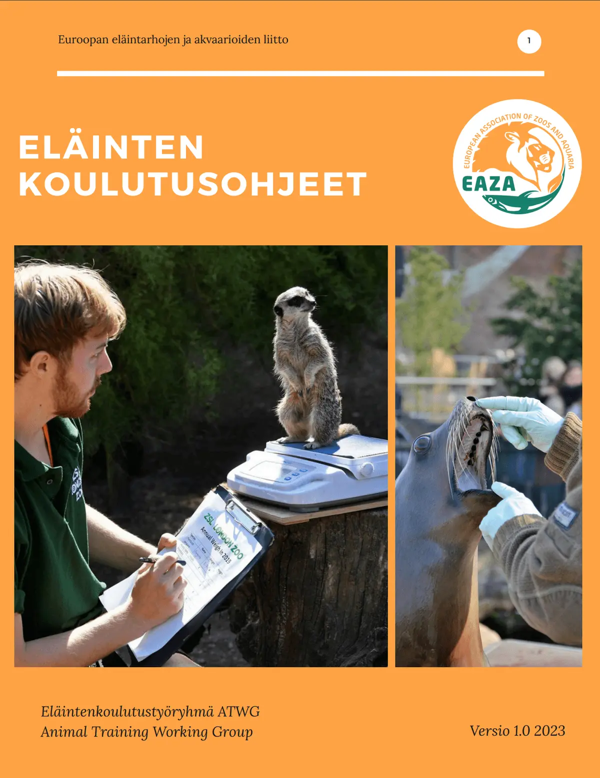 ELÄINTEN KOULUTUSOHJEET